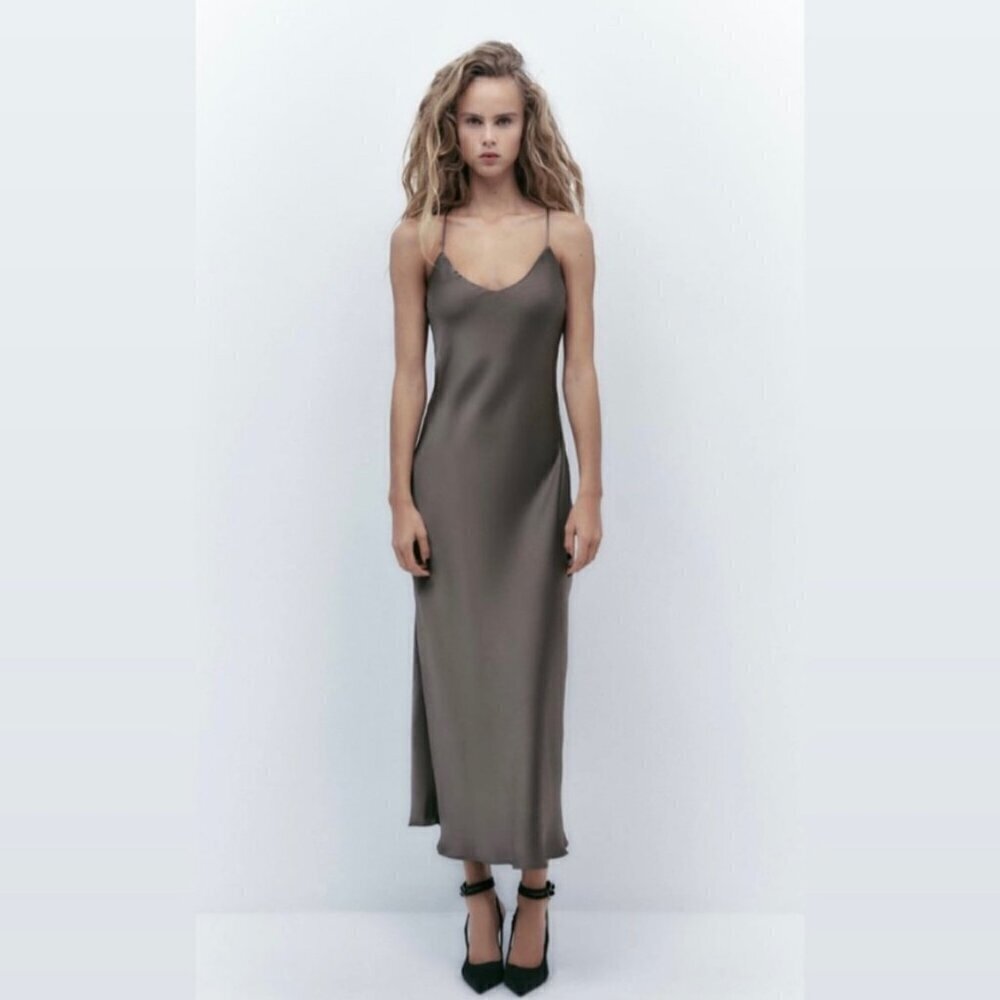 Zara Satin Gown